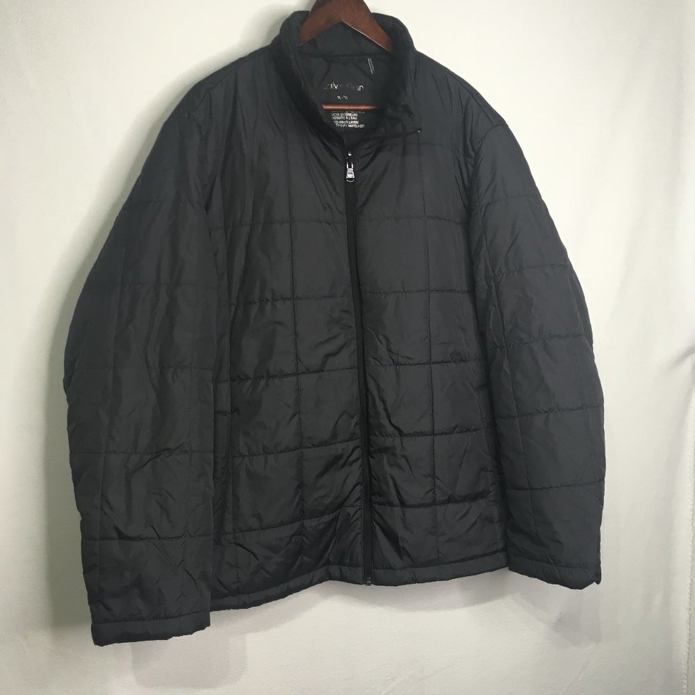 Calvin Klein Black Puffer Jacket Sz XL - Picture 1 of 10